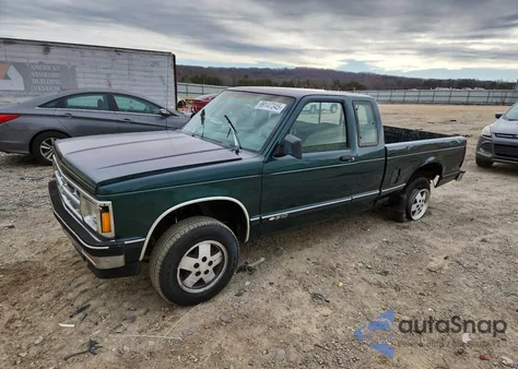 1993 Chevrolet S Truck S10 из США, поврежденный, VIN 1GCCT19Z0P0138420